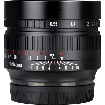 7ARTISANS 50MM F/0.95 R MOUNT MF APS-C LENS