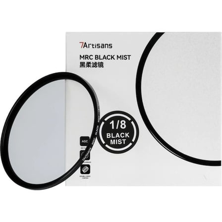 62MM 1/8 Black Mist Filtre