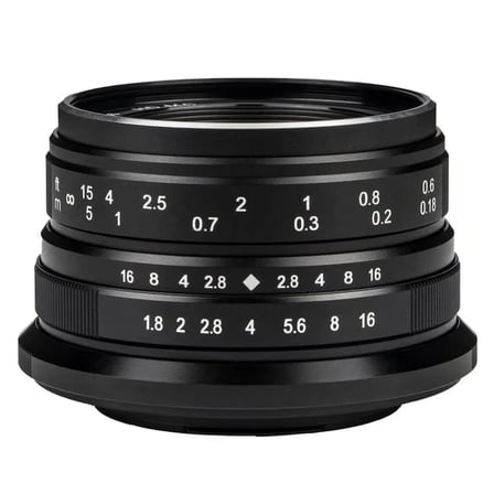 7ARTISANS 25MM F/1.8 Z MOUNT MF APS-C SİYAH