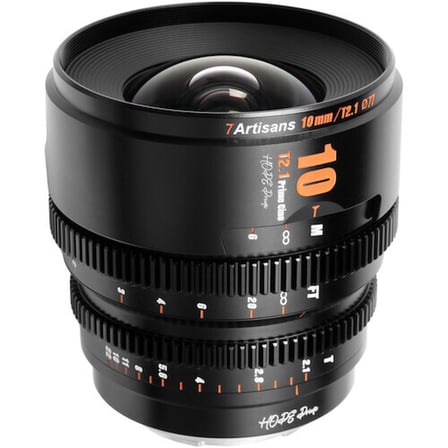 7ARTISANS 10MM T2.1  E MOUNT S35 CINE LENS S