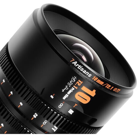 7ARTISANS 10MM T2.1  E MOUNT S35 CINE LENS S