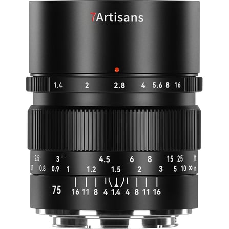 7ARTISANS 75MM F/1.4 R MOUNT MF 75F14BN-R