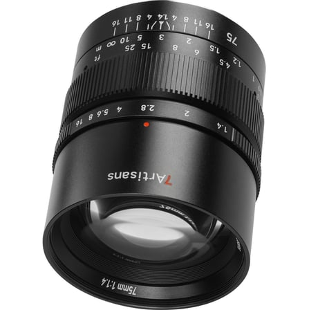 7ARTISANS 75MM F/1.4 R MOUNT MF 75F14BN-R