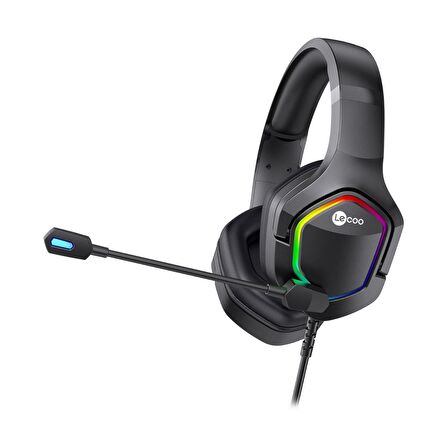 Lenovo Lecoo HT403 Kulak Üstü RGB Gaming Oyuncu Kulaklığı 3.5mm Jack + USB