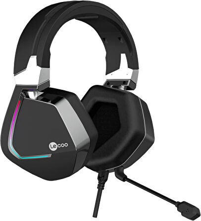 Lenovo Lecoo HT402 RGB 7.1 USB Kablolu Kulak Üstü Oyuncu Kulaklığı