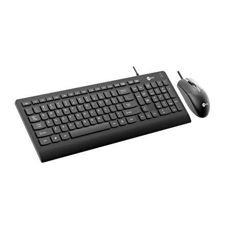 Lenovo Lecoo CM103 Siyah Kablolu Mouse & Klavye Set