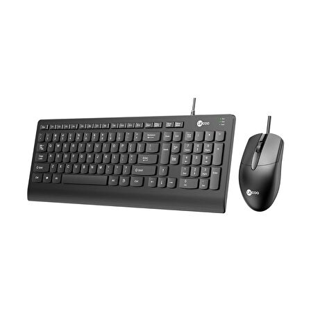 Lenovo Lecoo CM103 Siyah Kablolu Mouse & Klavye Set