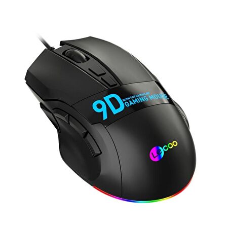 Lenovo Lecoo MS130 Kablolu RGB Gaming Oyuncu Mouse