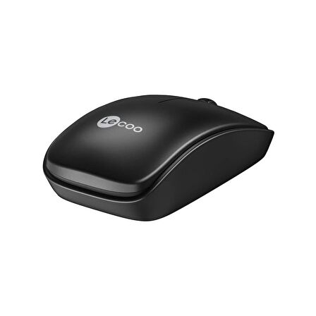 Lenovo Lecoo WS208 Kablosuz 1200DPI 3 Tuşlu Optik Mouse Siyah