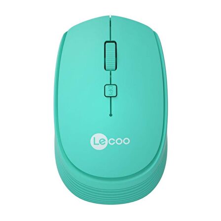 Lenovo Lecoo WS202 Kablosuz Mouse Turkuaz