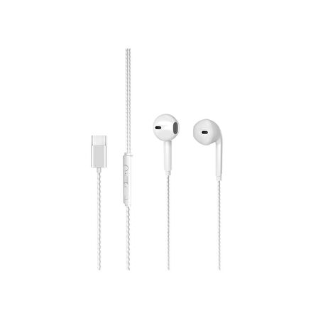 Lenovo Lecoo EH104 Kablolu Type-C Kulak İçi Kulaklık Beyaz