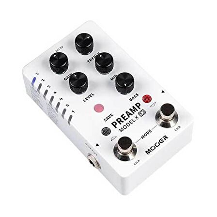 Mooer M725 Model x2 Gitar Preamp Pedalı