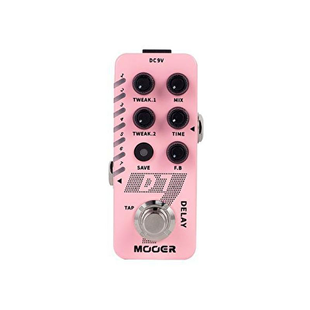 Mooer D7 Dijital Delay Pedalı