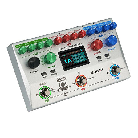 Mooer TDL4 Mooer Ocean Machine II Gitar Pedalı