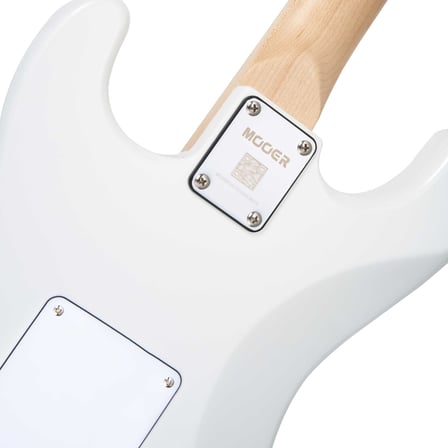 Mooer MSC11 Pro Elektro Gitar Polar Beyaz Akçaağaç Klavyeli