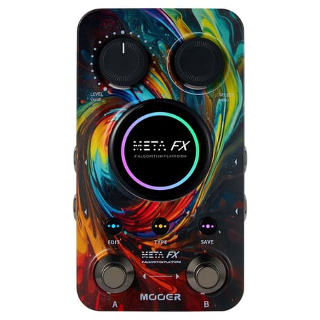 Mooer META FX Stereo Multi-Firmware Gitar Efekt Pedalı (Reverb-Delay-Modulation)