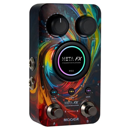 Mooer META FX Stereo Multi-Firmware Gitar Efekt Pedalı (Reverb-Delay-Modulation)