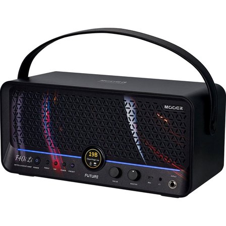 Mooer F40iLI/BSR Future Şarjlı 40W Stereo Akıllı Gitar Amfisi Black Stellar Ring