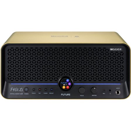 Mooer F40iLI/IGL Future Şarjlı 40W Stereo Akıllı Gitar Amfisi Imperial Gold