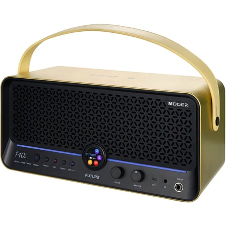 Mooer F40i/IGL Future 40W Stereo Akıllı Gitar Amfisi Imperial Gold