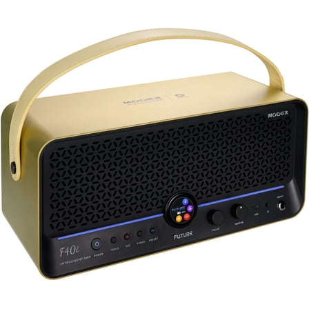 Mooer F40i/IGL Future 40W Stereo Akıllı Gitar Amfisi Imperial Gold