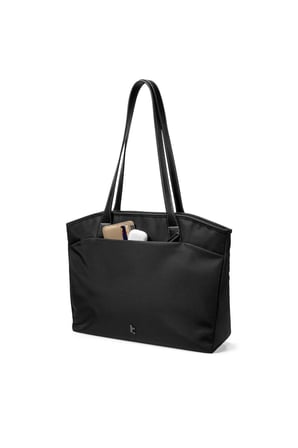 Versatile T23 13.5 Inç/14L Siyah Tote Bag Laptop Notebook Omuz Çantası - T23m1d1
