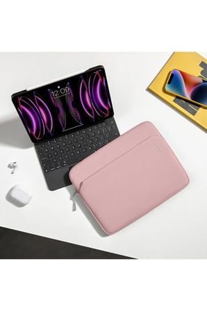 Light Serisi Su Geçirmez Pembe 12.9 İnç iPad/Tablet Pc Kılıfı B18B1P1