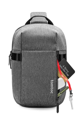 Navigator T24 14 Inç / 7l Gri Çapraz Ipad Omuz Sırt Çantası - T24m1g3