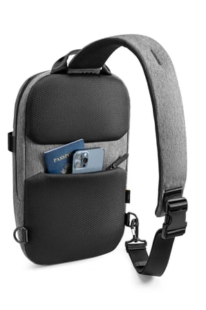 Navigator T24 14 Inç / 7l Gri Çapraz Ipad Omuz Sırt Çantası - T24m1g3