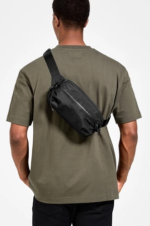 Aviator T33 Siyah 2.5L Aksesuar El ve Omuz Çantası - T33S1D1