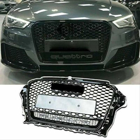 Audi A3 RS3 2013-2016 Panjur Siyah Quatro