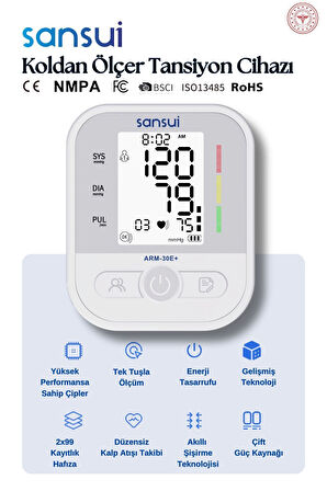 Dijital Büyük Manşonlu Koldan Ölçer Tansiyon Cihazı