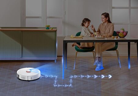 Lydsto R1 Pro Toz Toplama Üniteli Akıllı Robot Süpürge Beyaz - (Lydsto Türkiye Garantili)