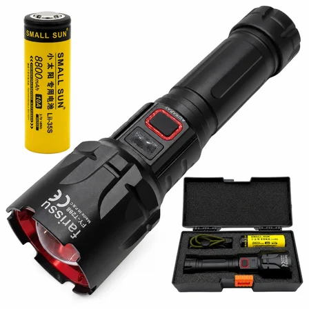 FY-T288 50W 5000 Lümen Ultra Parlak Şarjlı El Feneri | 1.5 Km Menzilli, Powerbank Özellikli