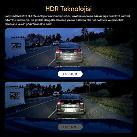 Viofo RNE800 A229 Ultra Uyumlu 4K Ultra HD Arka Kamera