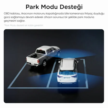Viofo OP100 OBD Park Modu Bağlantı Kiti + Type-C Park Modu Kablosu