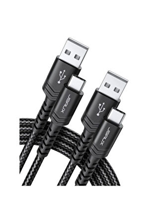 Premium Serisi Usb-A To Type-C 2 Metre Uzun Hızlı Şarj ve Data Kablosu CC0011