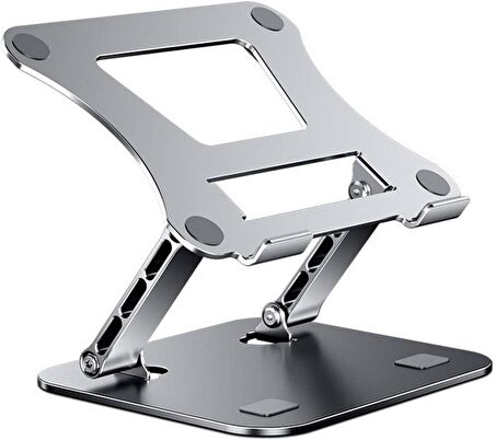 10" - 17.3" Katlanabilir Tüm Modellerle Uyumlu Ayarlanabilir Laptop Tablet Standı Notebook Yükseltici