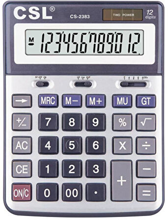 CSL CS-2383 12 Hane Masa Tipi Hesap Makinesi
