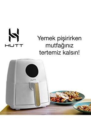 Yağsız Fritöz Airfryer, 3.5 Litre Kapasite, Akıllı LCD Ekran Dokunmatik Kontrol