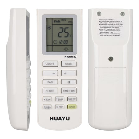 Huayu K-GR1582 Üniversal Gree Akıllı Klima Kumandası
