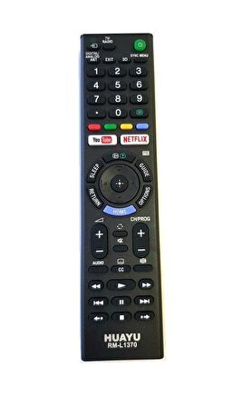 Sony RM-L1370 Sony LCD Televizyon Kumanda Netflix Tuşlu