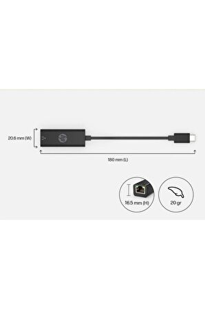 DHC-CT208 USB cm To RJ45 1000MBPS Gigabit RJ45 Adaptör