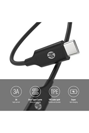 DHC-TC107-1.5M Usb3.1 Type-C To Type-C Uyumlu Hızlı Şarj Kablosu