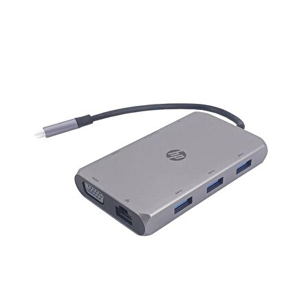 HP 4 in 1 Docking Station Type- C to 3*USB 3.0 – 1*RJ45(1000M)