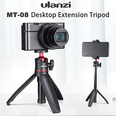 Ulanzi MT-08 Mini Ayarlanabilir Masaüstü Tripod