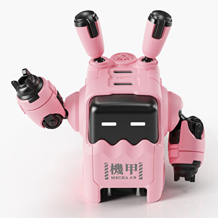 GravaStar Delta35 Pembe Robot Figürlü 35W Hızlı Şarj Adaptörü