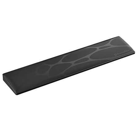 GravaStar Klavye Bilek Desteği, Ergonomik, Kaymaz Tabanlı, PU Deri Yüzeyli Bilek Destek Pedi, Siyah