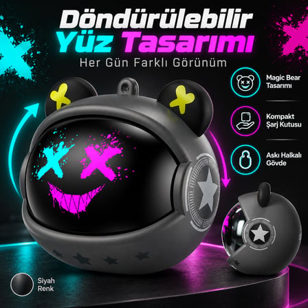 ONIKUMA T20 Black TWS Bluetooth Gaming Kulakiçi Kulaklık