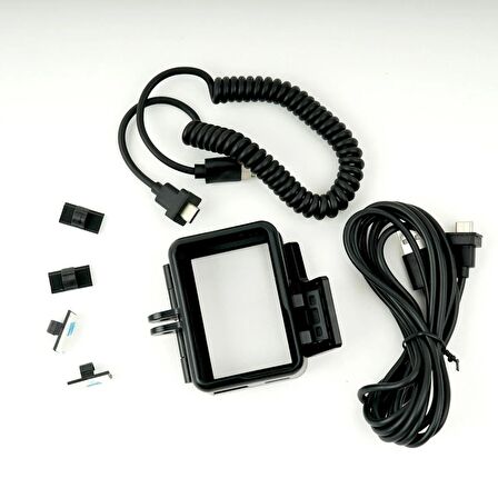 SJCAM SJ10 ve SJ11 Motosiklet Şarjı ve Frame Çerçeve